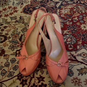 bebe Slingback Heels for VALENTINES DAY !